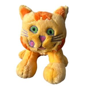 Mr. Meow Mix Cat Plush Russ Singing RARE 2004 ANIMAL JUNCTION Russ Does Not Move